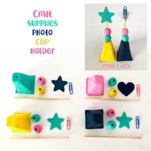 Photo clip holder, home decor DIY