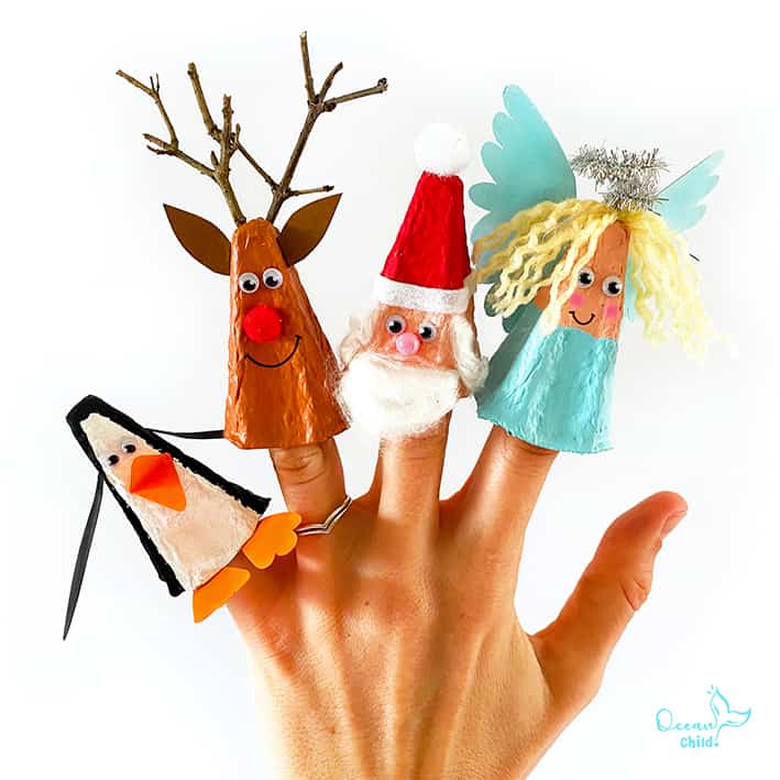 Christmas puppets