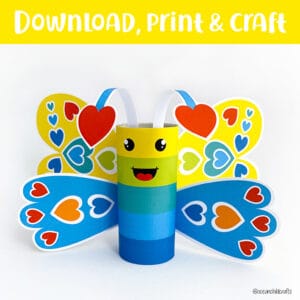 Butterfly template for kids