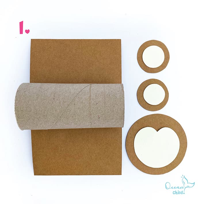 Paper roll monkey craft instructions 
