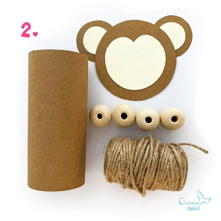 Monkey craft for kids