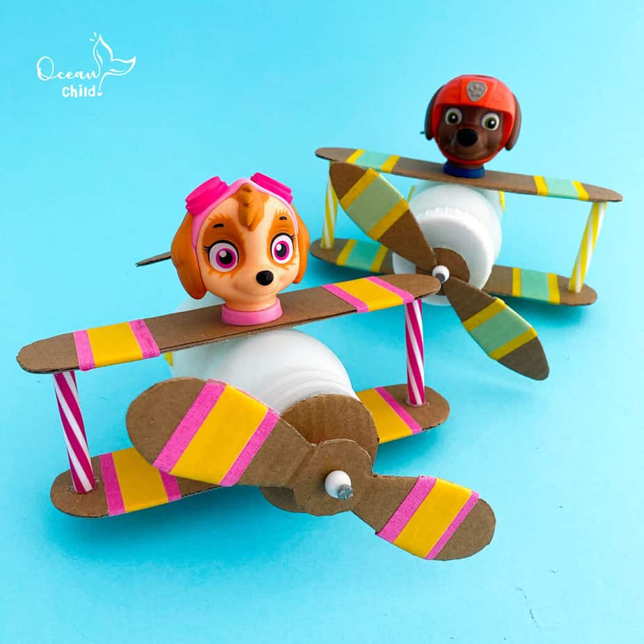 Airplane craft with printable