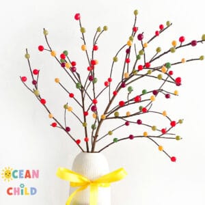 Jellybean tree craft