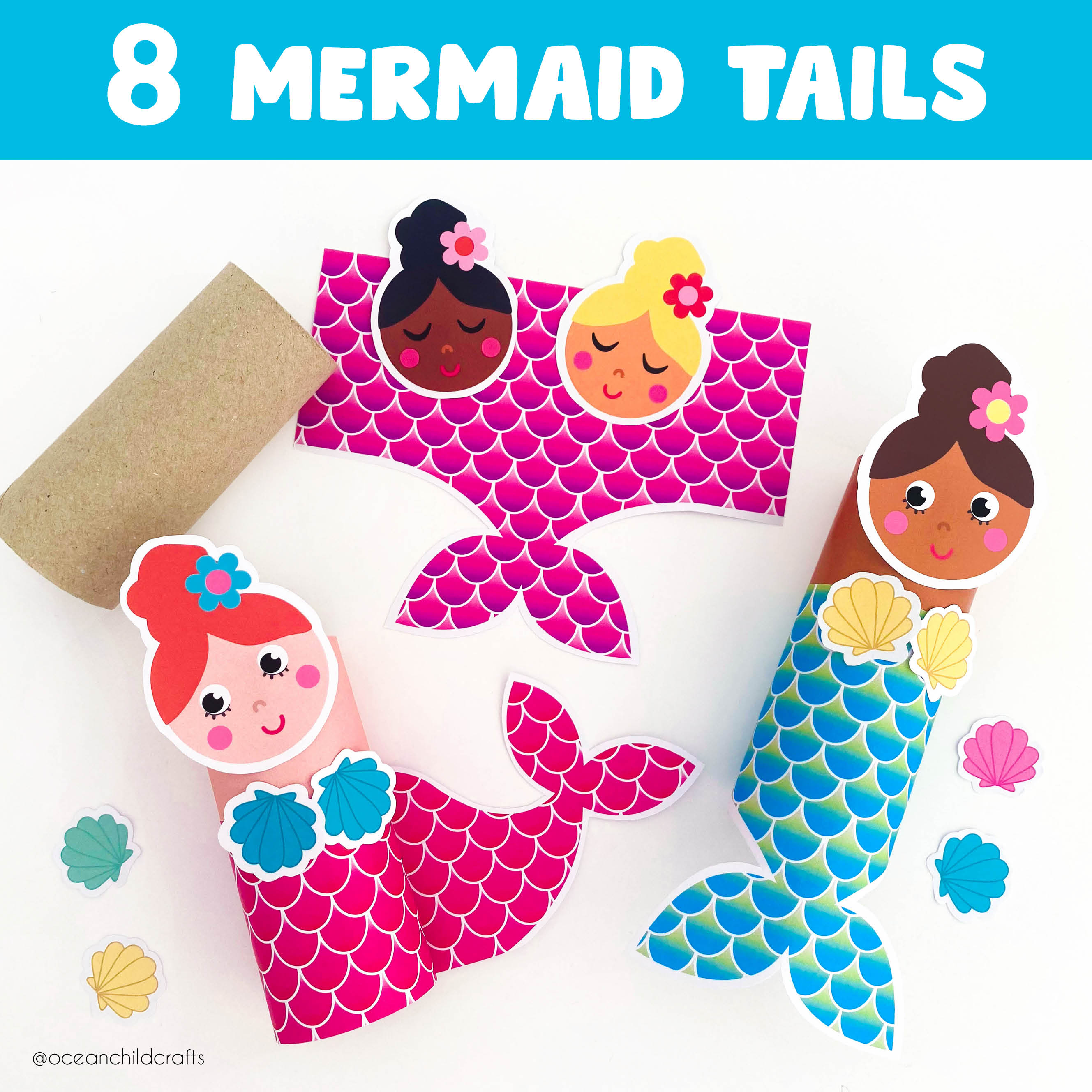 Mermaid craft for kids