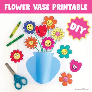 Flower craft for Mother´s Day