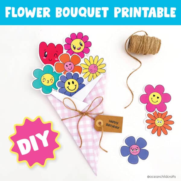 Flower printable kids flowermarket