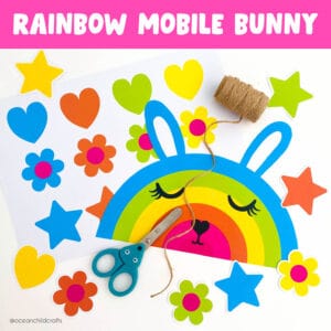 Bunny craft activity for kids
