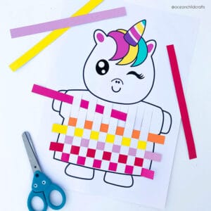Unicorn printable for kids unicorn birthday party