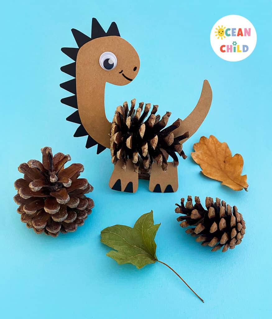 Pine Cone Fall Tree Craft – The Pinterested Parent