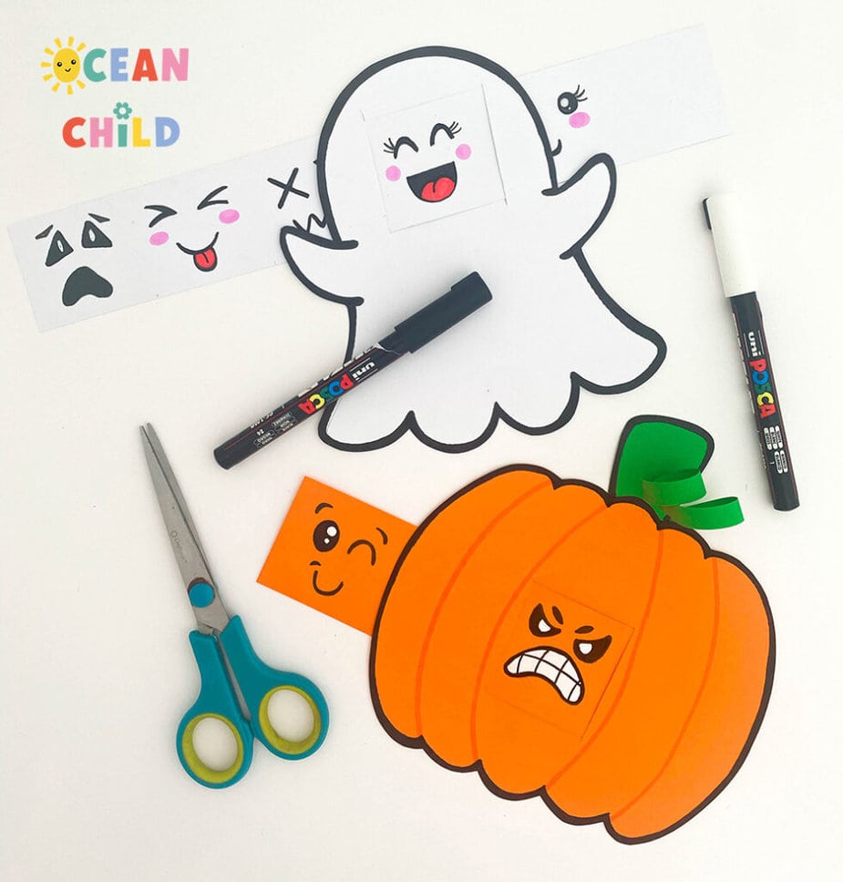 Spooky craft for kids with a fun twist