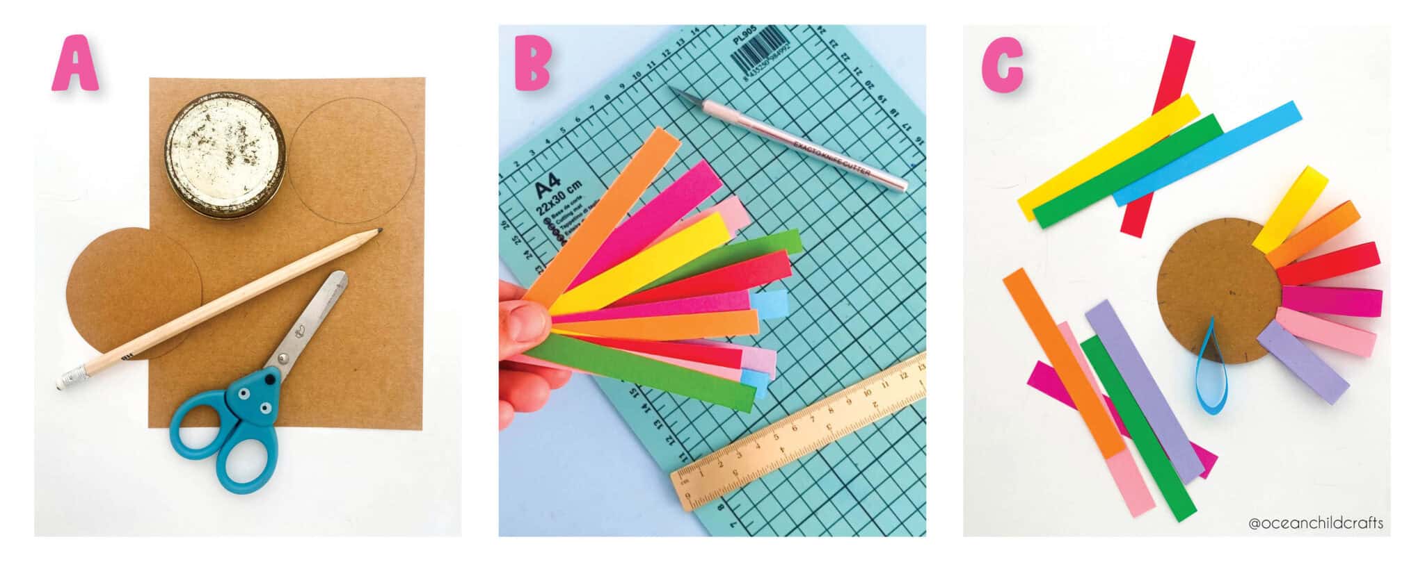 Cute Paper Cup Lion Craft With Rainbow Manes Ocean Child Crafts