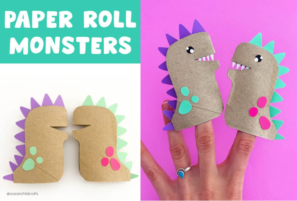 Monster Puppet Craft Halloween