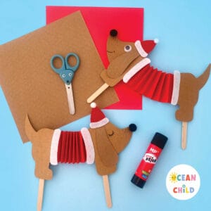 Christmas Dog Craft Activity For Kids