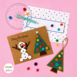 Christmas Tree Ornaments Craft Idea For Kids, Classroom Activity!