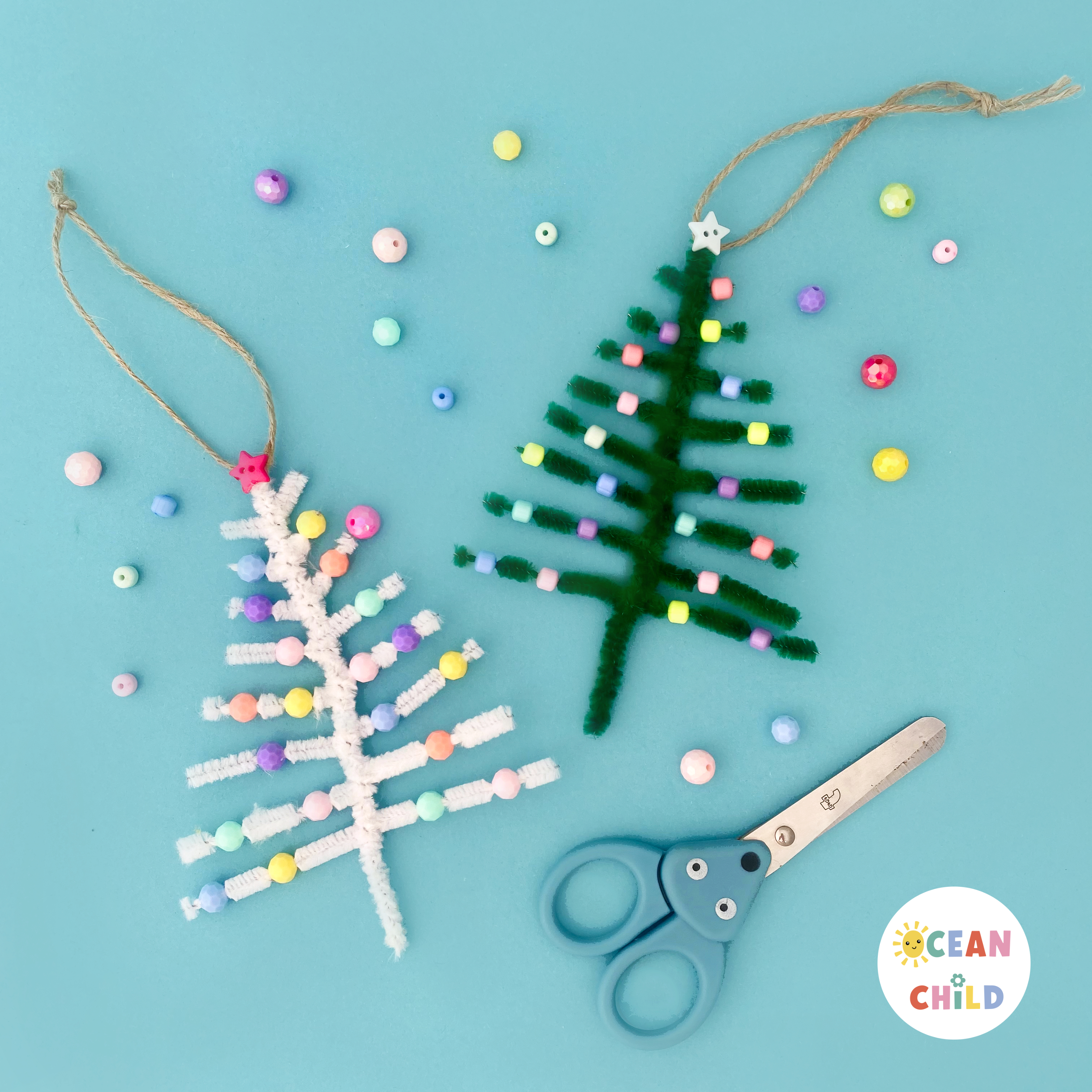 DIY Pipe Cleaner Christmas Tree Ornament