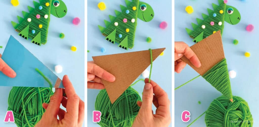 Christmas Dino FREE Craft Printable