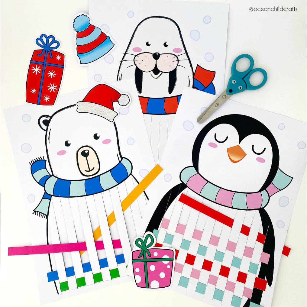 Paper Christmas Craft Activity