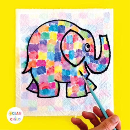 Easy and magical Elmer The Elephant Craft Activity For Kids