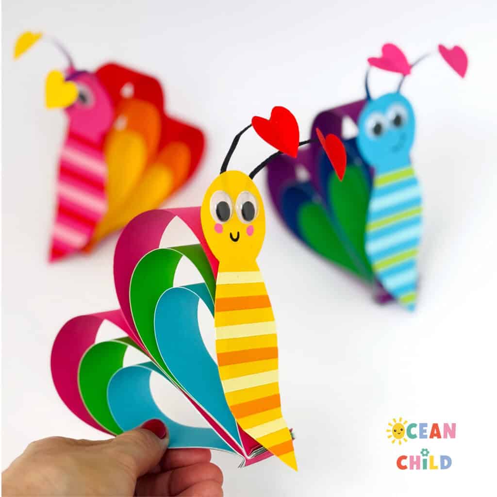 Colorful Paper Craft For Spring