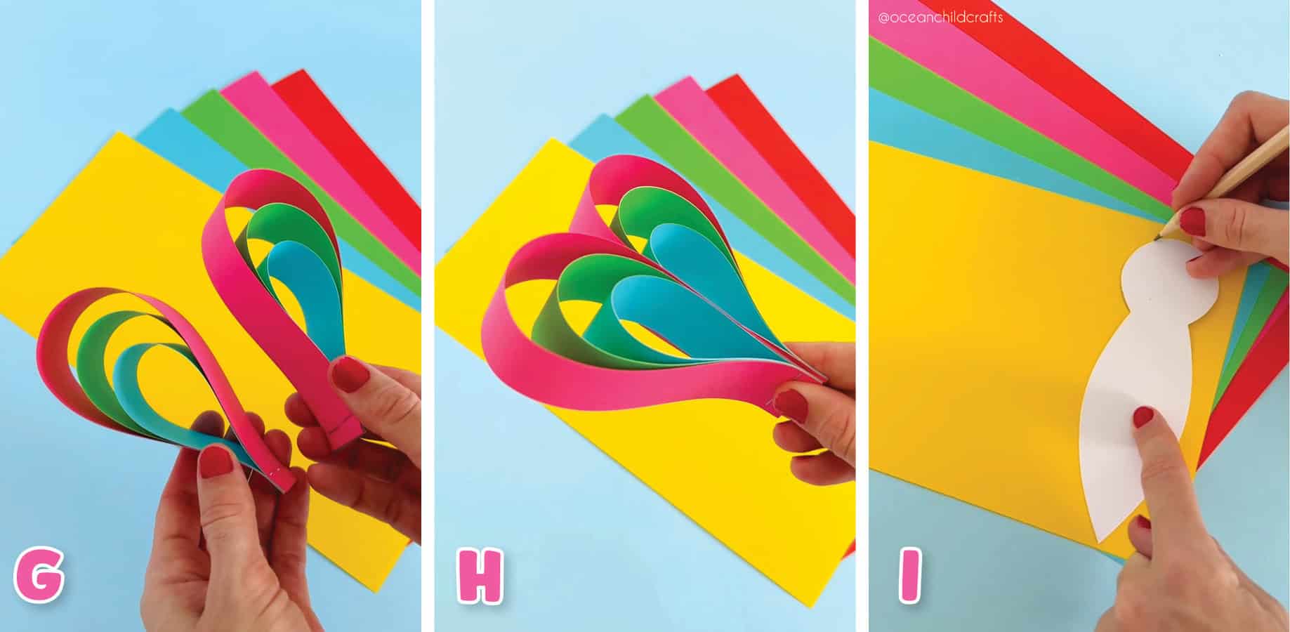 Easy Paper Butterfly Craft for Kids: With Free Template! - Ocean Child ...