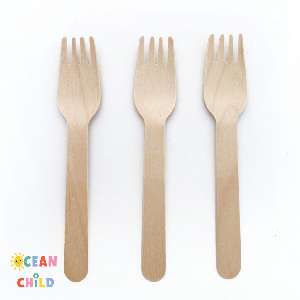 Bamboo Forks Craft Idea