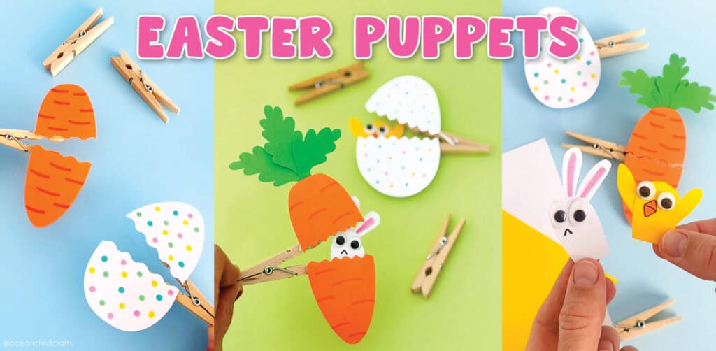 Make Paper Easter Eggs and Carrots