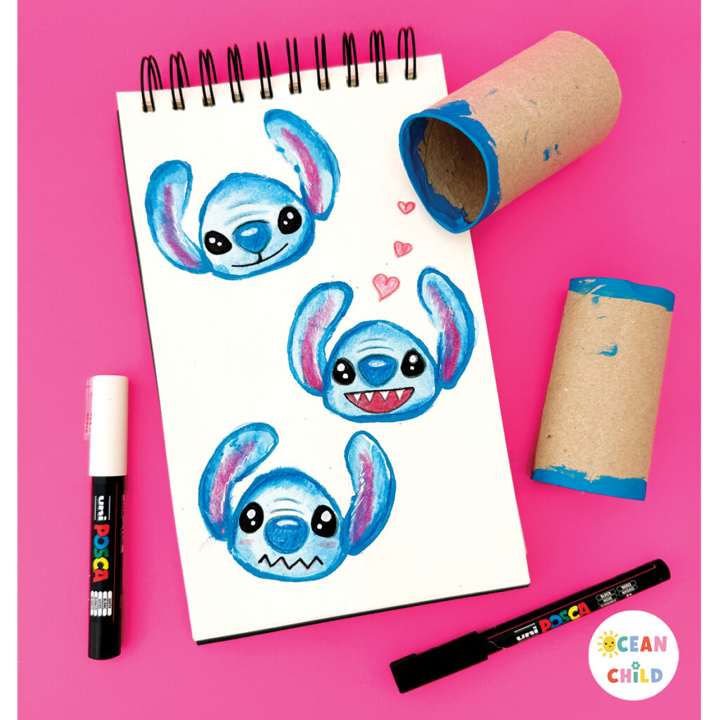 Stitch craft activity