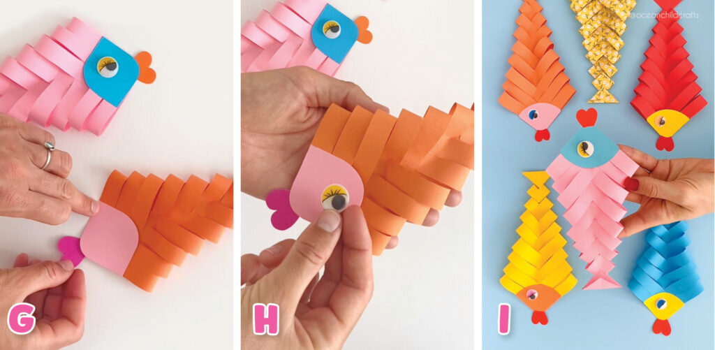 Paper Fish Craft Tutorial for Children, Easy And Fun!