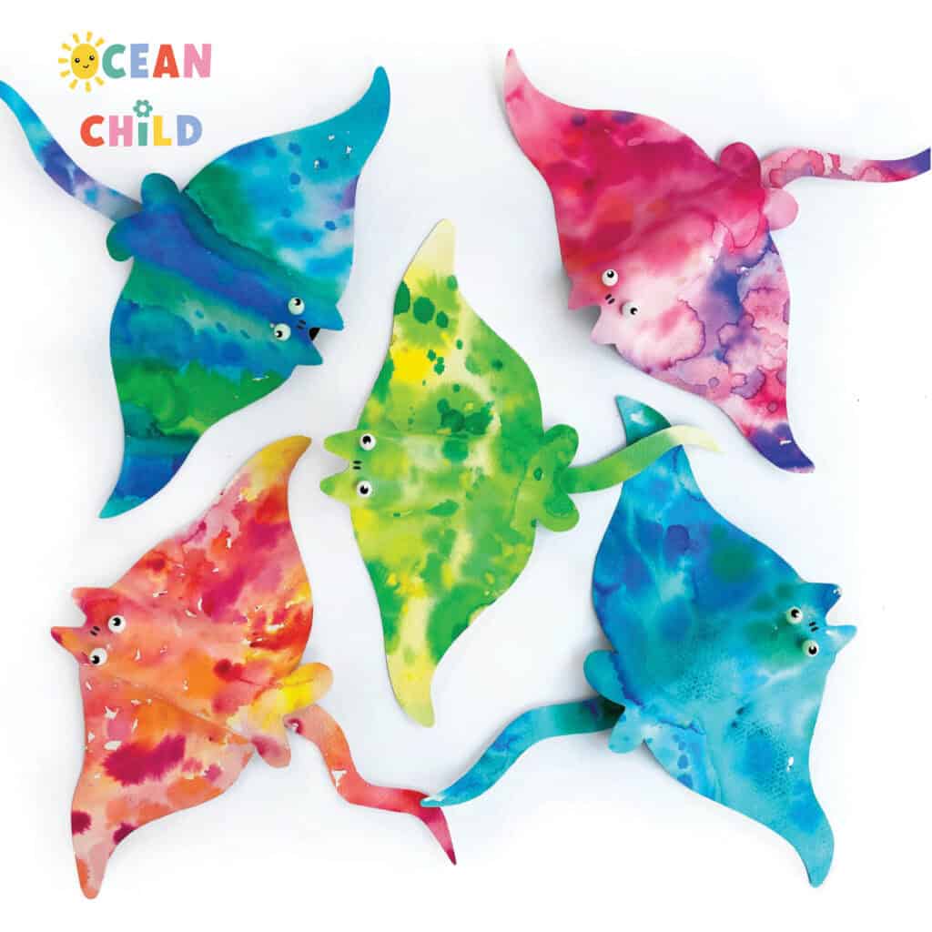Water Color Craft Ideas