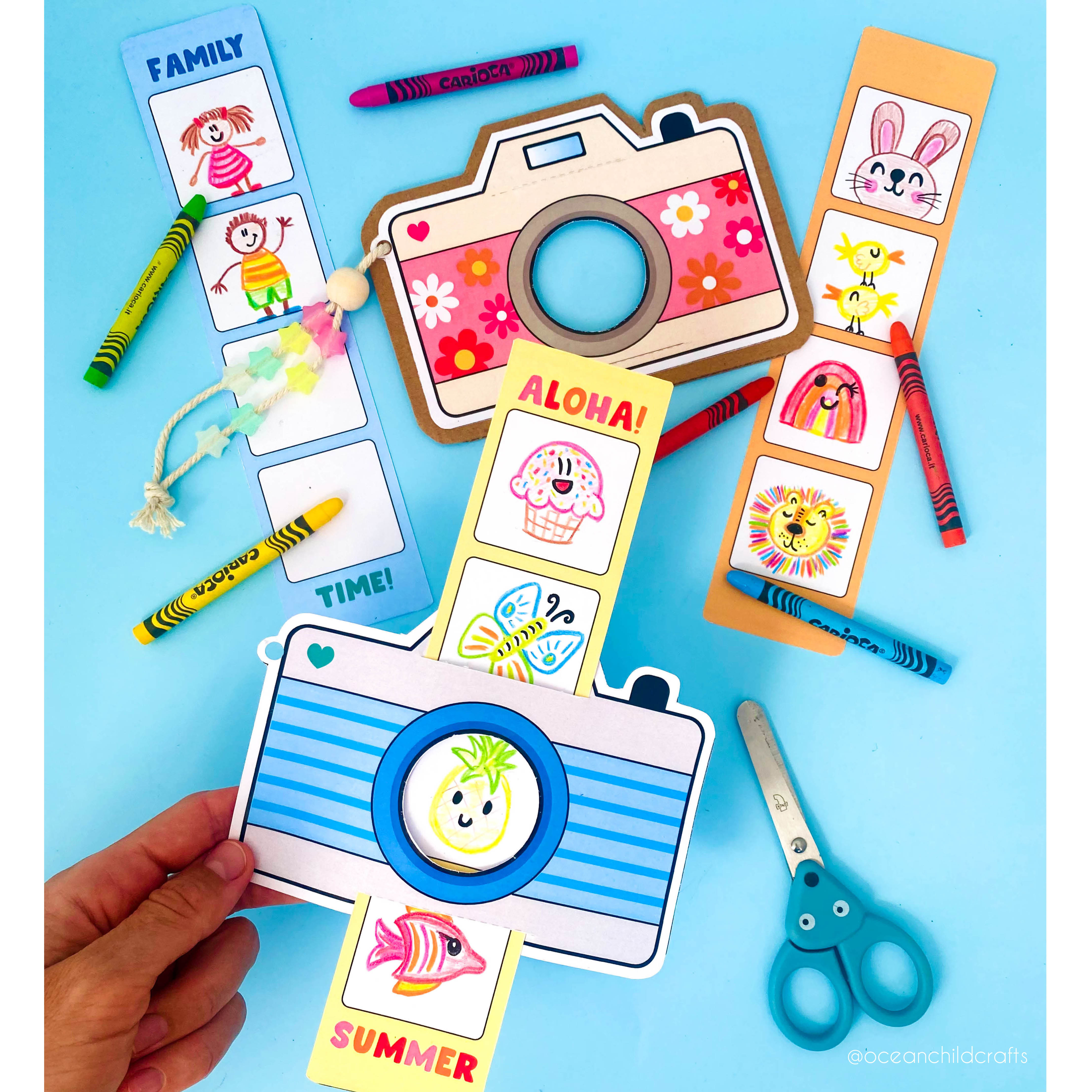 camera and photagraphy art activity kindergarten