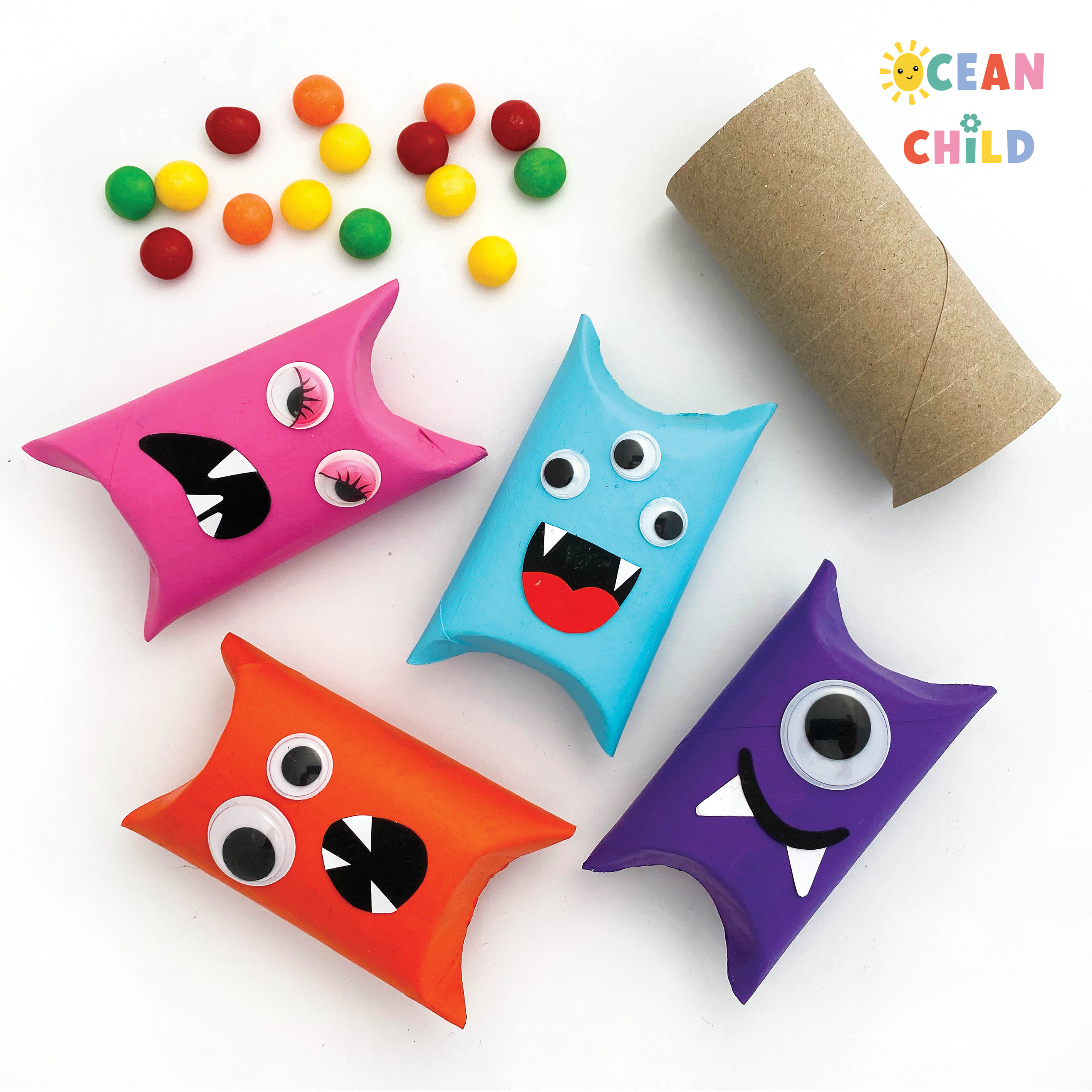 Recycle Paper Roll Craft Ideas for Halloween