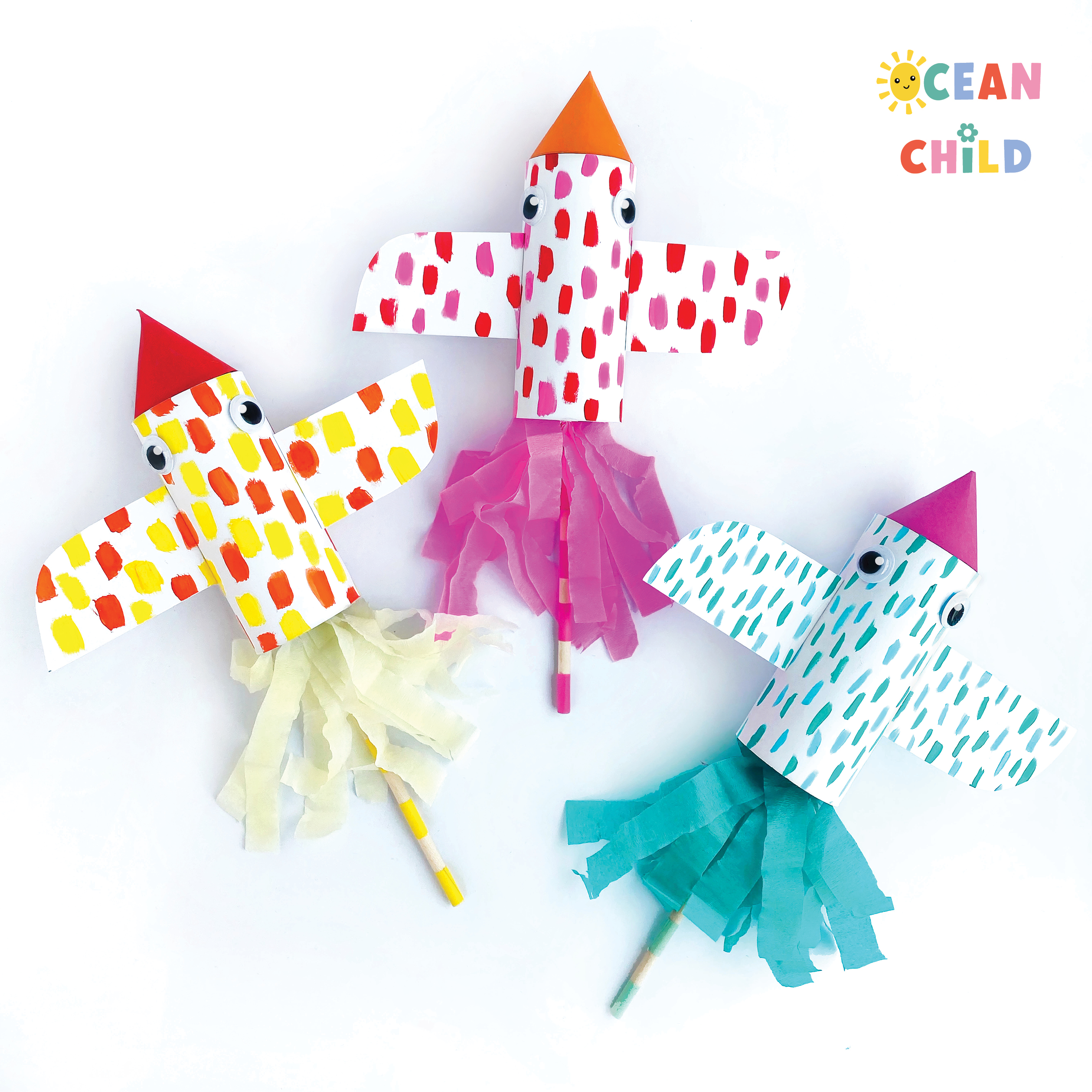 Simple Cardboard Tube Crafts at Home