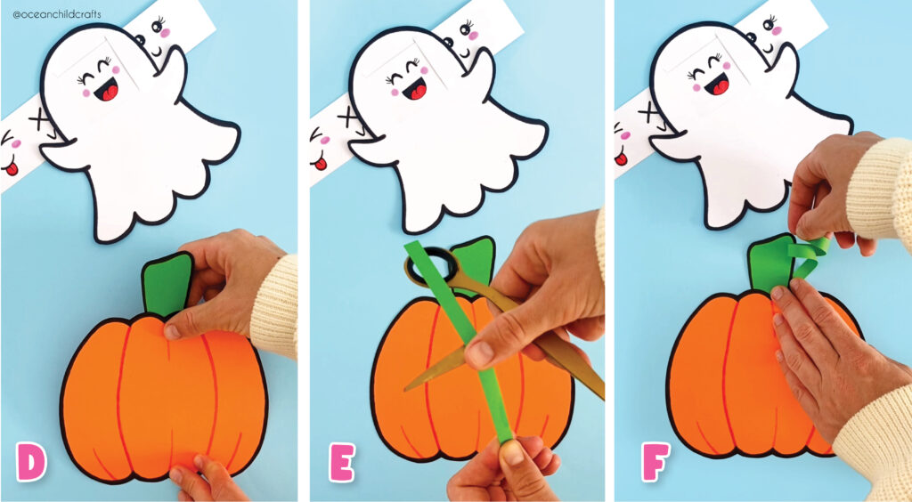 Halloween classroom craft activity with free template