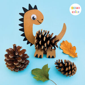 Nature Craft List with Pinecones