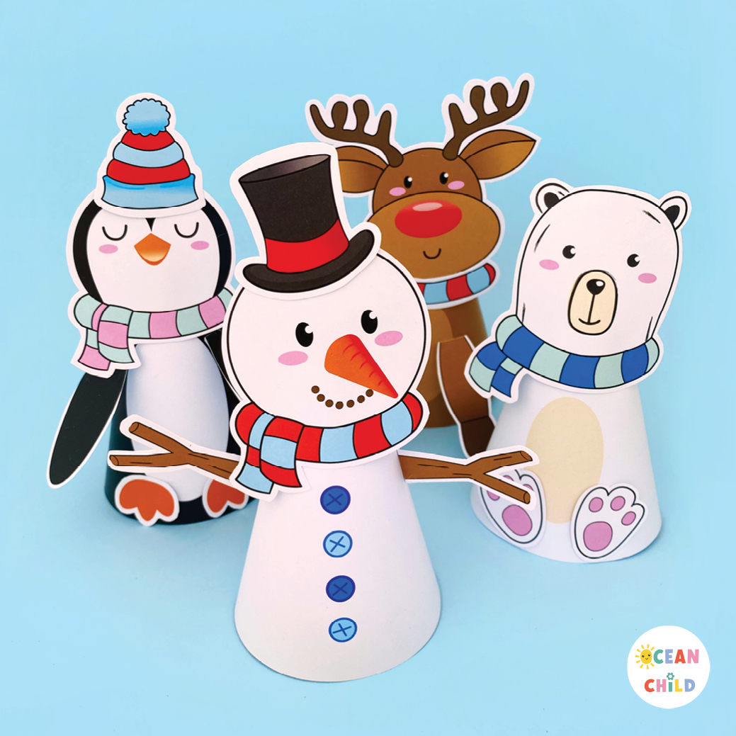 Preschool Christmas crafts