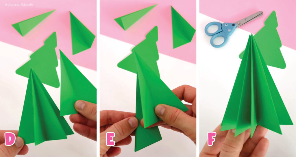 DIY Christmas tree decoration for kids