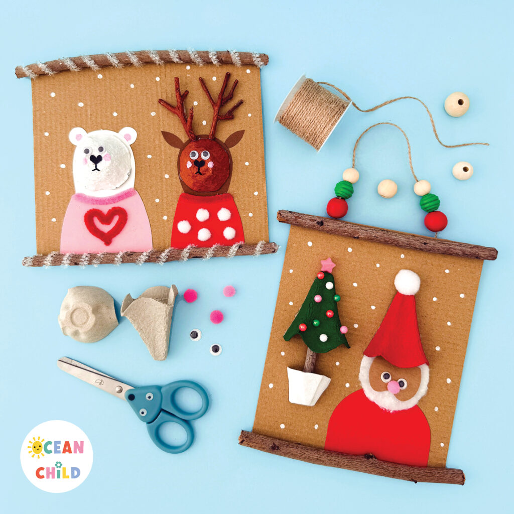 DIY Winter Frames Kids Craft