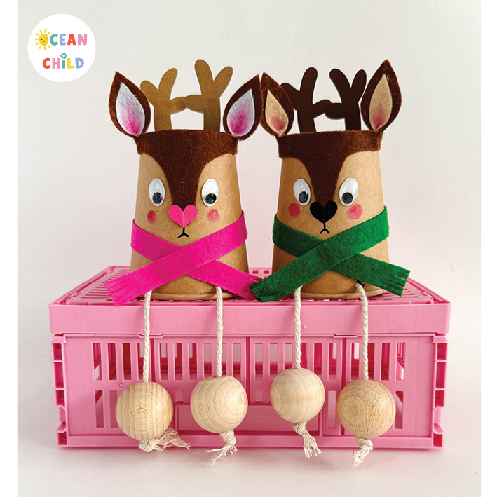 How To Make A Paper Cup Reindeer