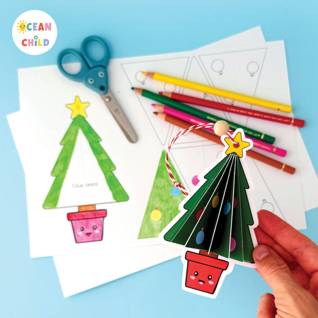 Low Prep Christmas Tree Craft