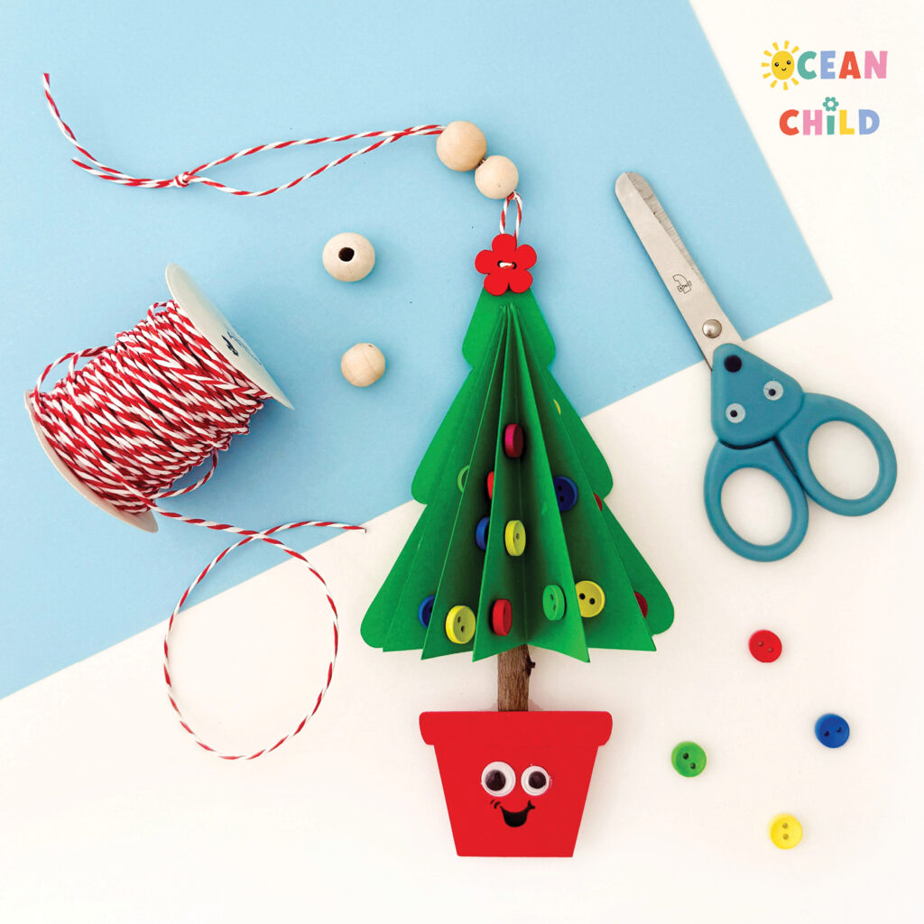 Paper Christmas Tree Craft