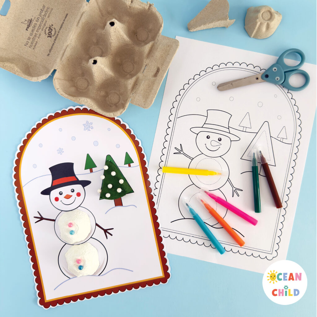 Recycled Christmas crafts