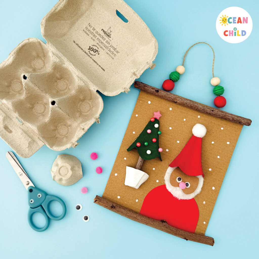 Winter scene craft for kids