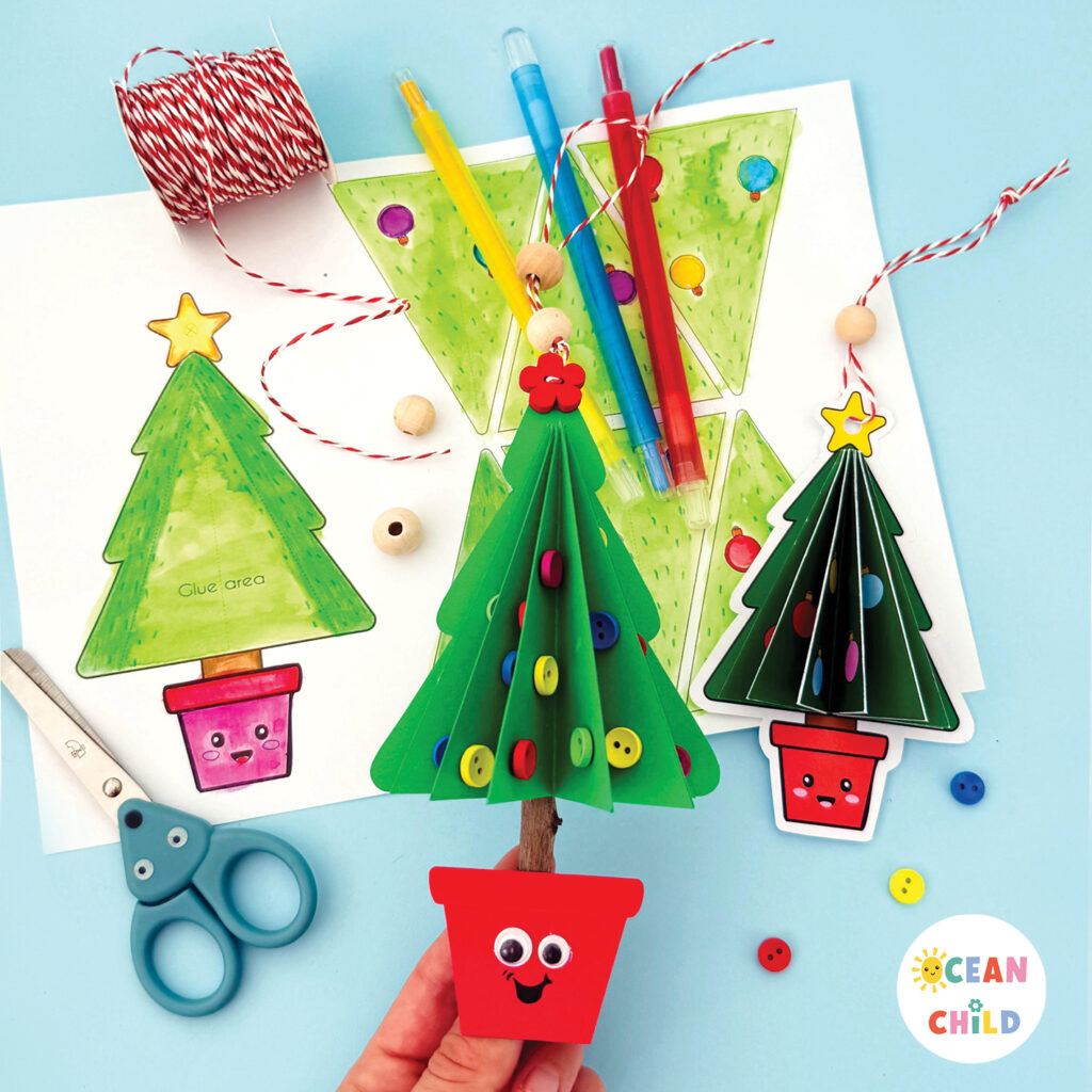 low-prep Christmas craft for classrooms