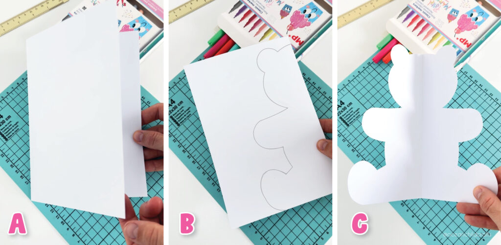 Adorable Mother’s Day craft for kids from cardstock, step by step instructions.