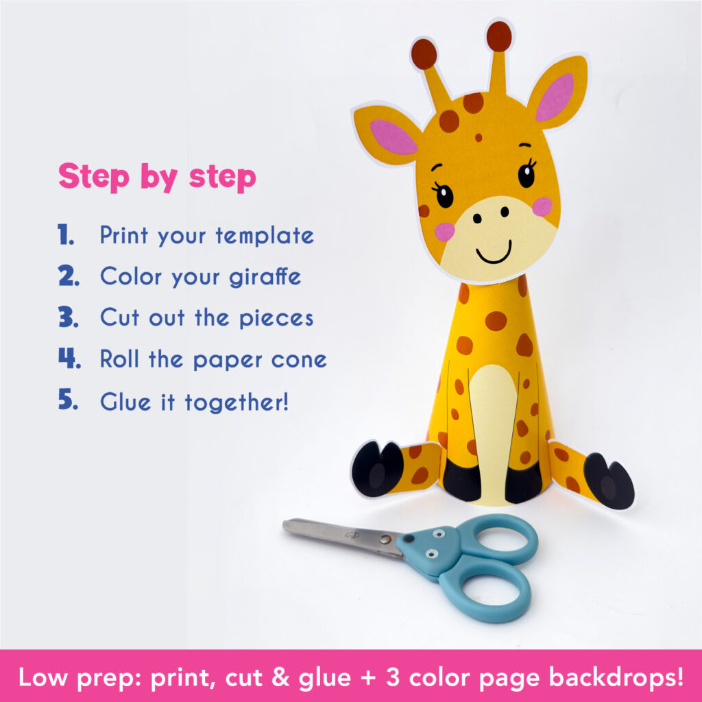 Wild Animal Craft for Preschool