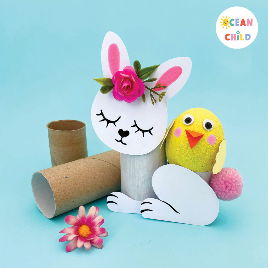 Recycled easter classroom crafts