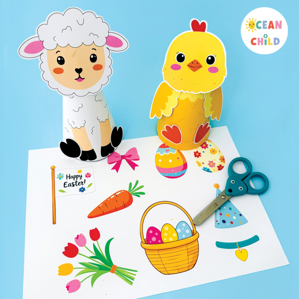 easter printables for at home