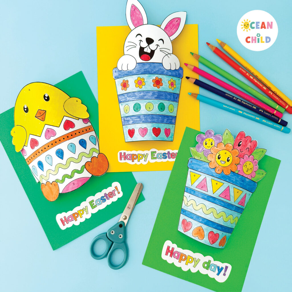 low prep easter crafts for classroom