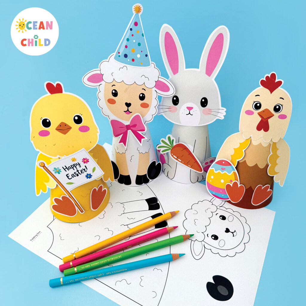 printable easter crafts for the classroom