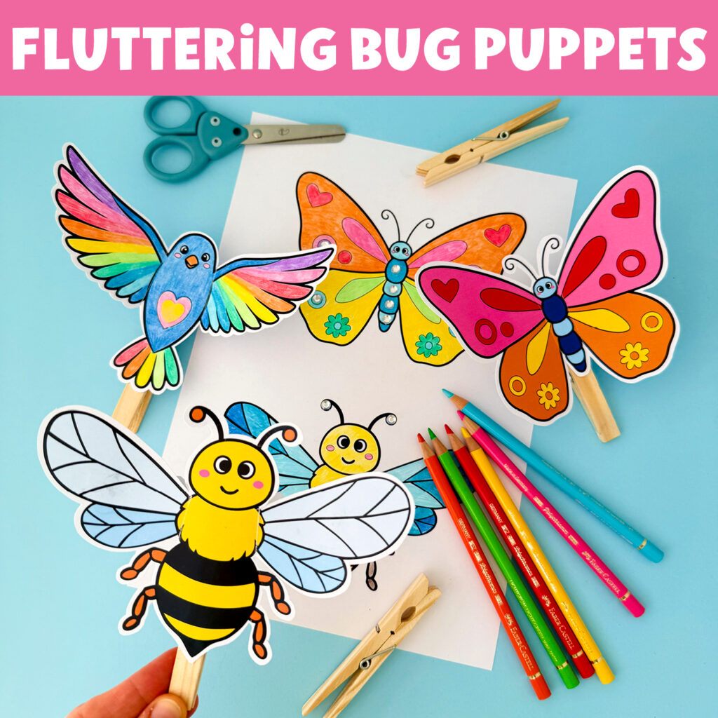 Coloring Craft Spring Season